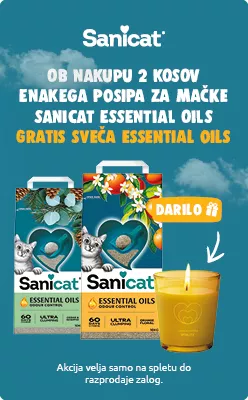 Hrana za mačke akcija